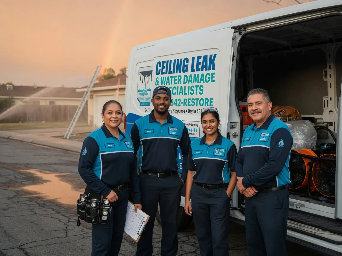 Ceiling Leak Cleanup company in Malvern, OH