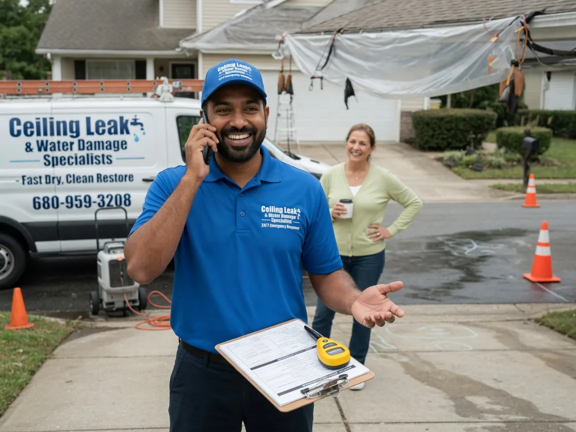 Ceiling Leak Cleanup Malvern, OH FAQs